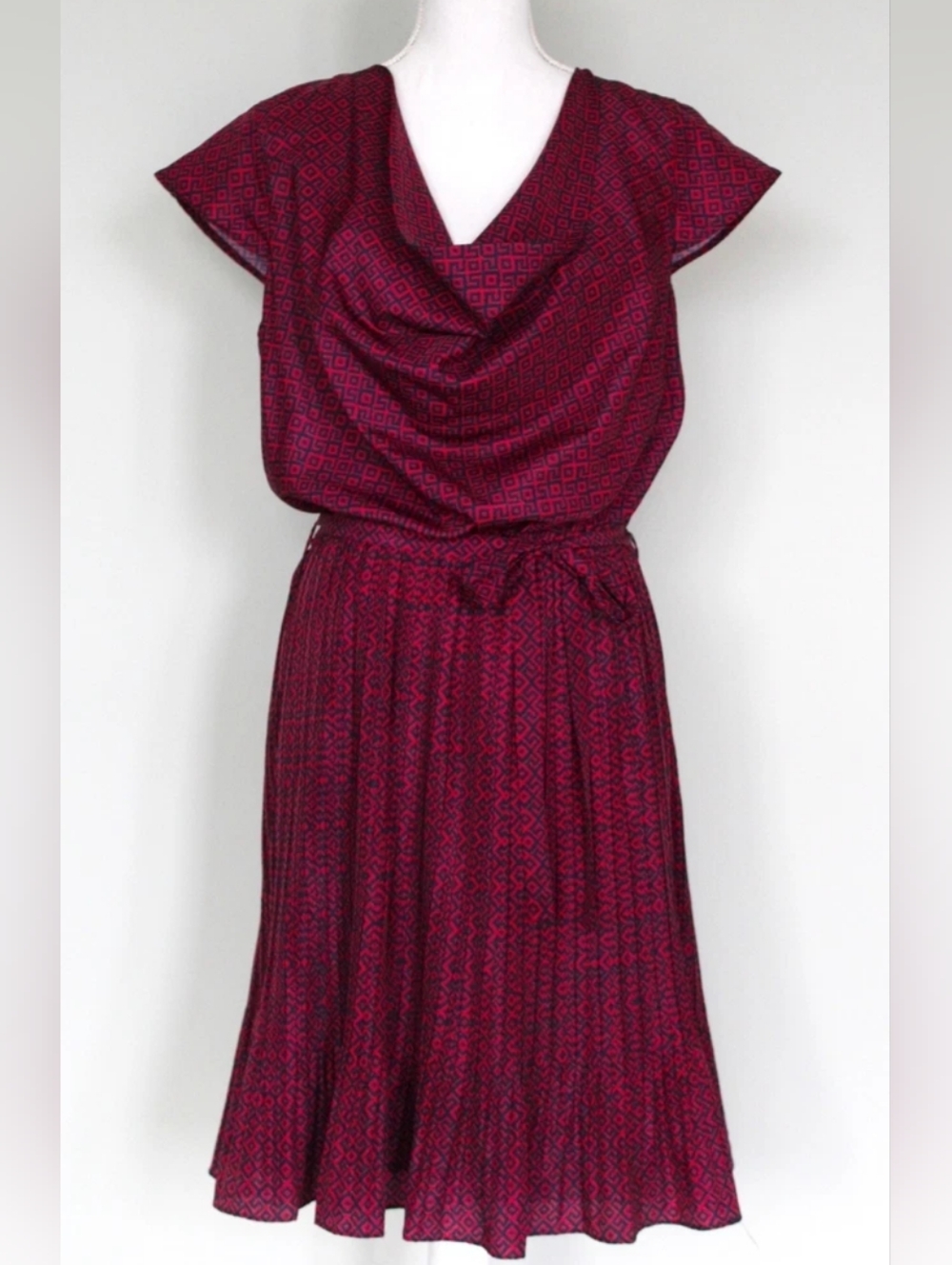 Cowl Neck Dress